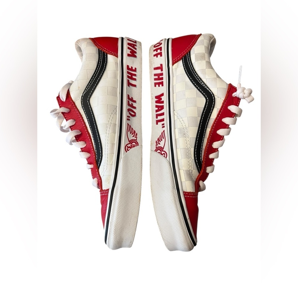 Vans SE Bikes x Style 36 'Big Ripper W Sz 10/M Sz 8.5 Vans Red and Light Blue - Picture 6 of 10